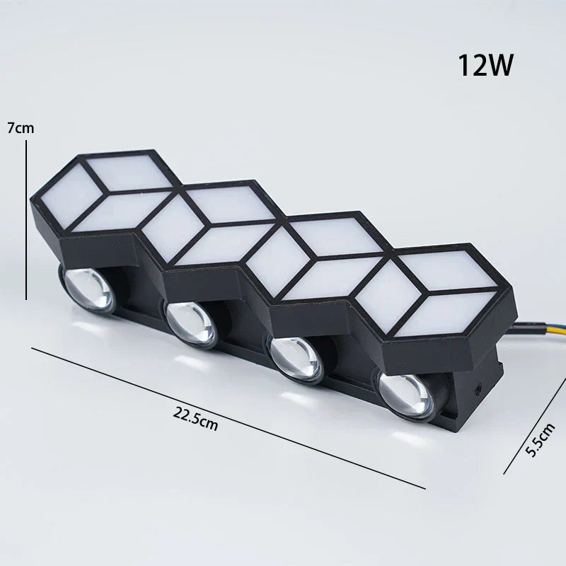AeroShield - Wetterfeste LED-Wandleuchte