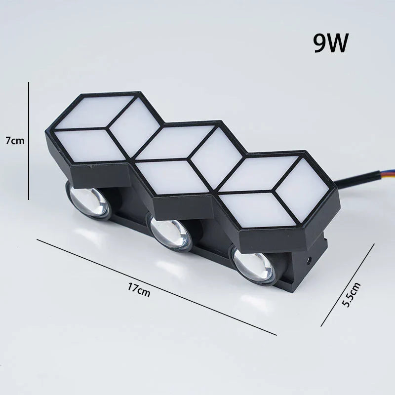 AeroShield - Wetterfeste LED-Wandleuchte