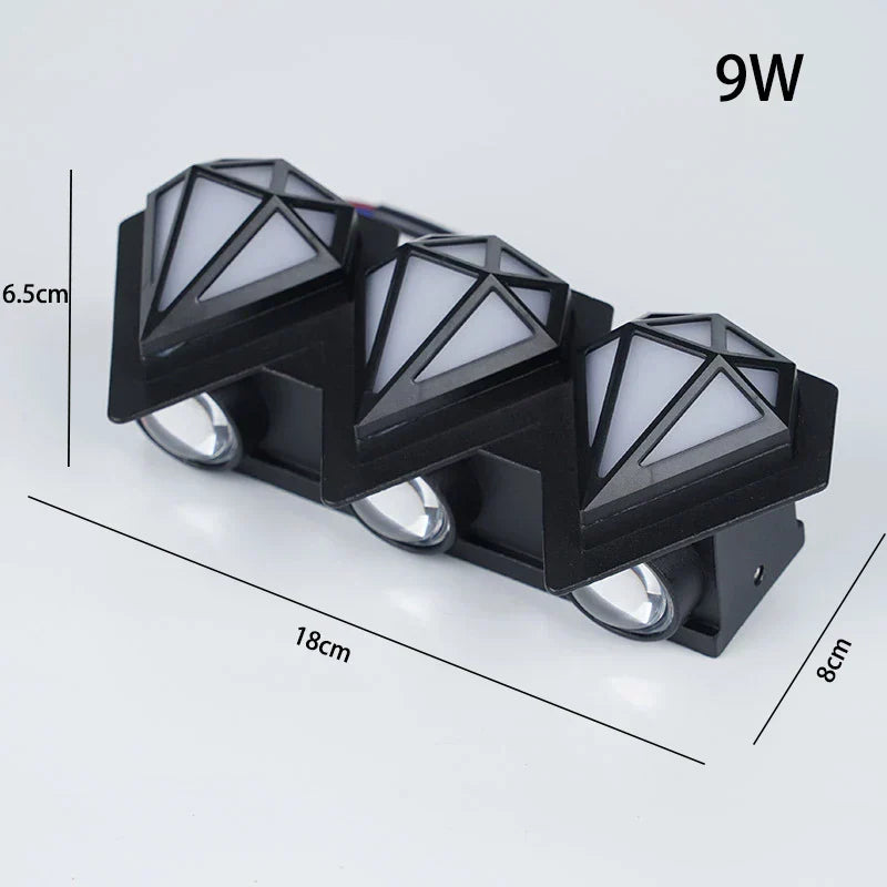 HydroLume LED Außenwandleuchte – Wasserdicht, Robust & Langlebig