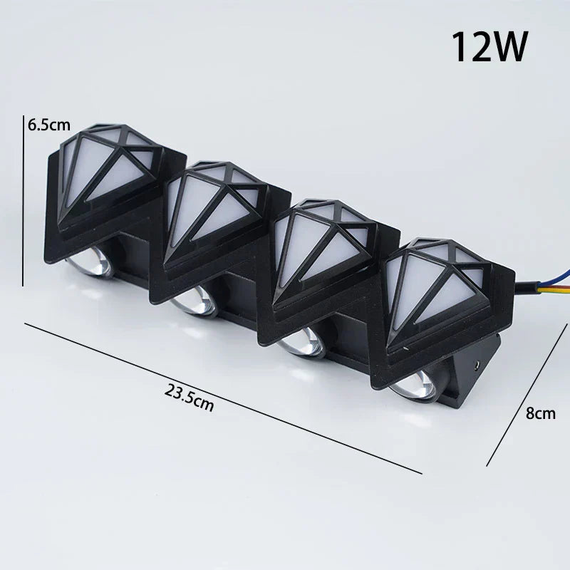 HydroLume LED Außenwandleuchte – Wasserdicht, Robust & Langlebig