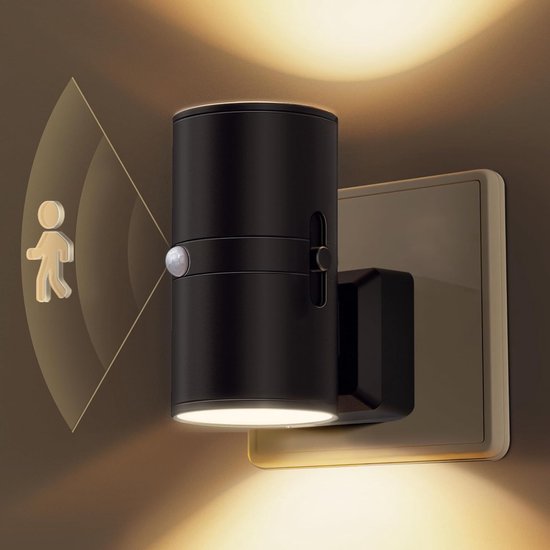 PlugGlow Steckdosenlampe – Dimmbares LED-Nachtlicht für Flur & Schlafzimmer