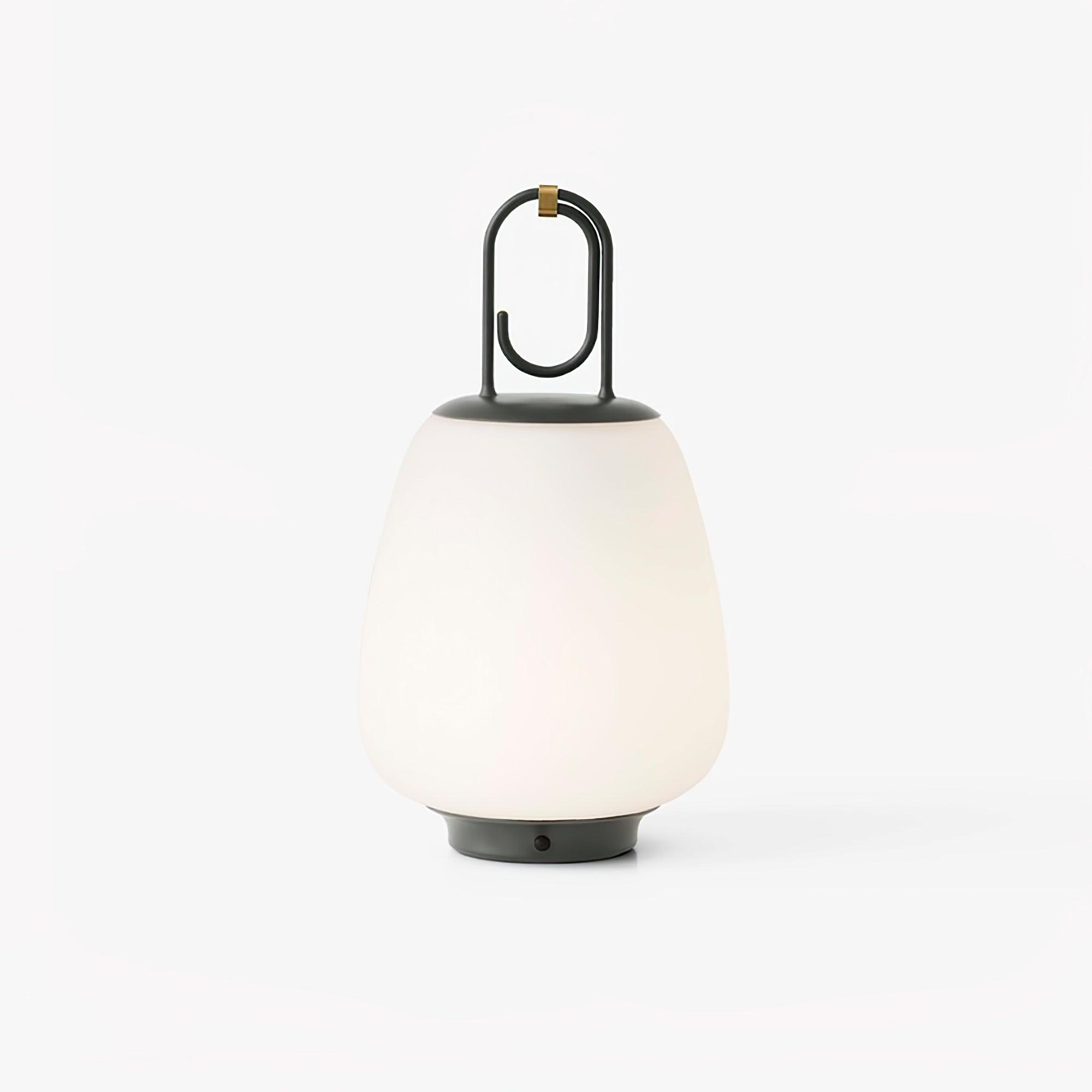 LuminaGo Tragbare Laternen-Tischlampe – Akku Warmweiß Garten & Terrasse