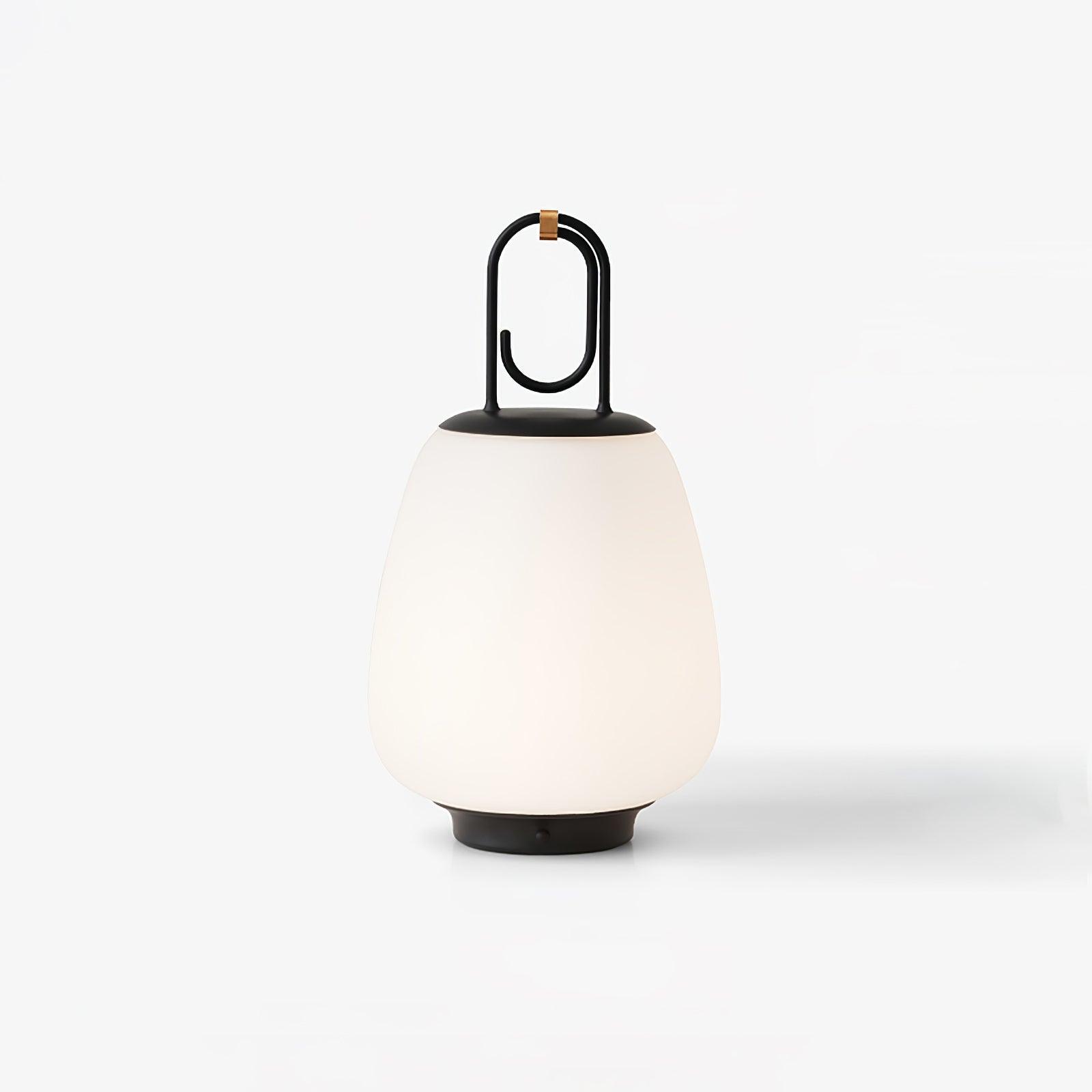 LuminaGo Tragbare Laternen-Tischlampe – Akku Warmweiß Garten & Terrasse