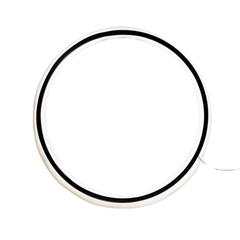 RadiAura LED Wandleuchte – Runde minimalistische Wandlampe warmweiß