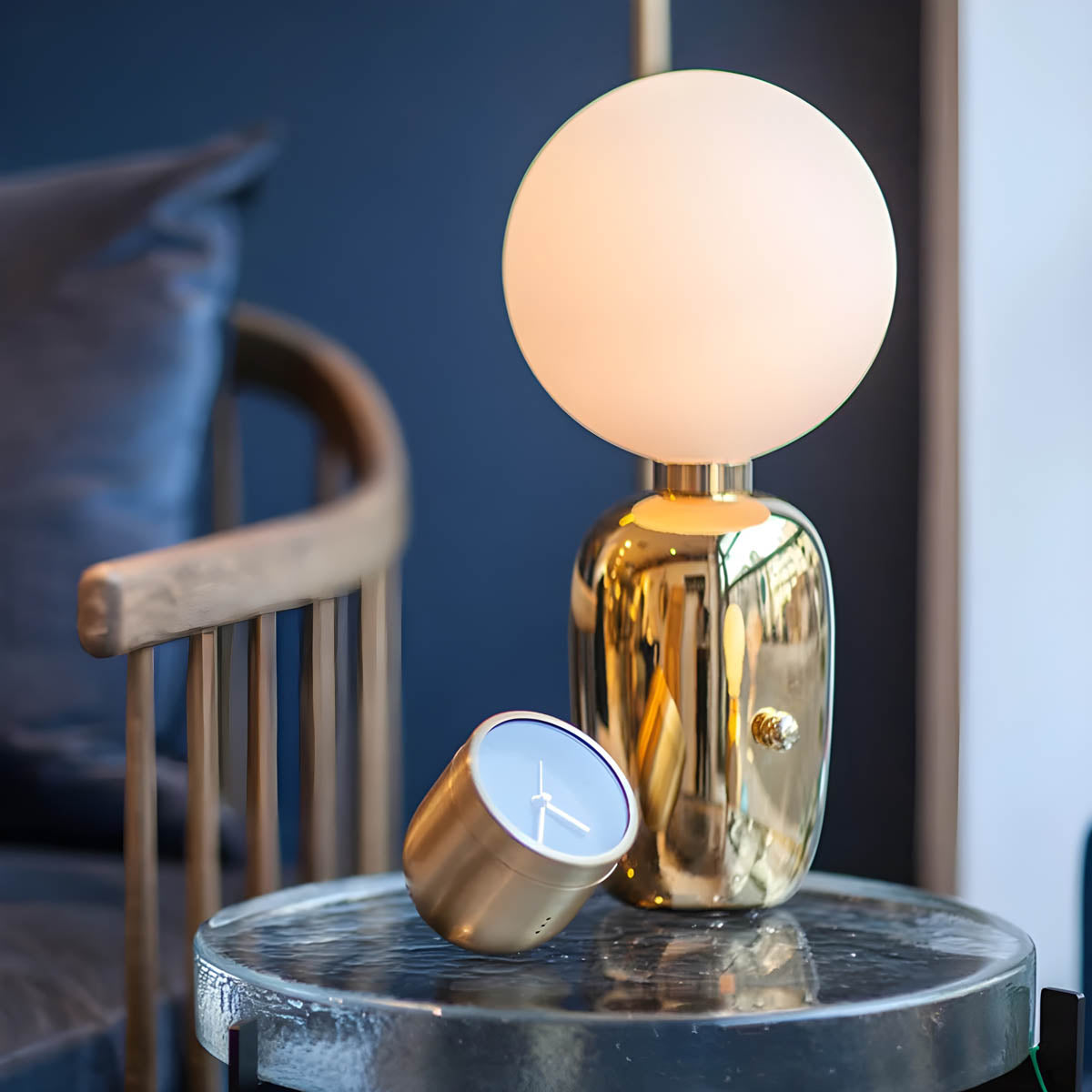 Raiso Moderne LED-Tischlampe – Minimalistisches Design Weiß Wohnzimmer