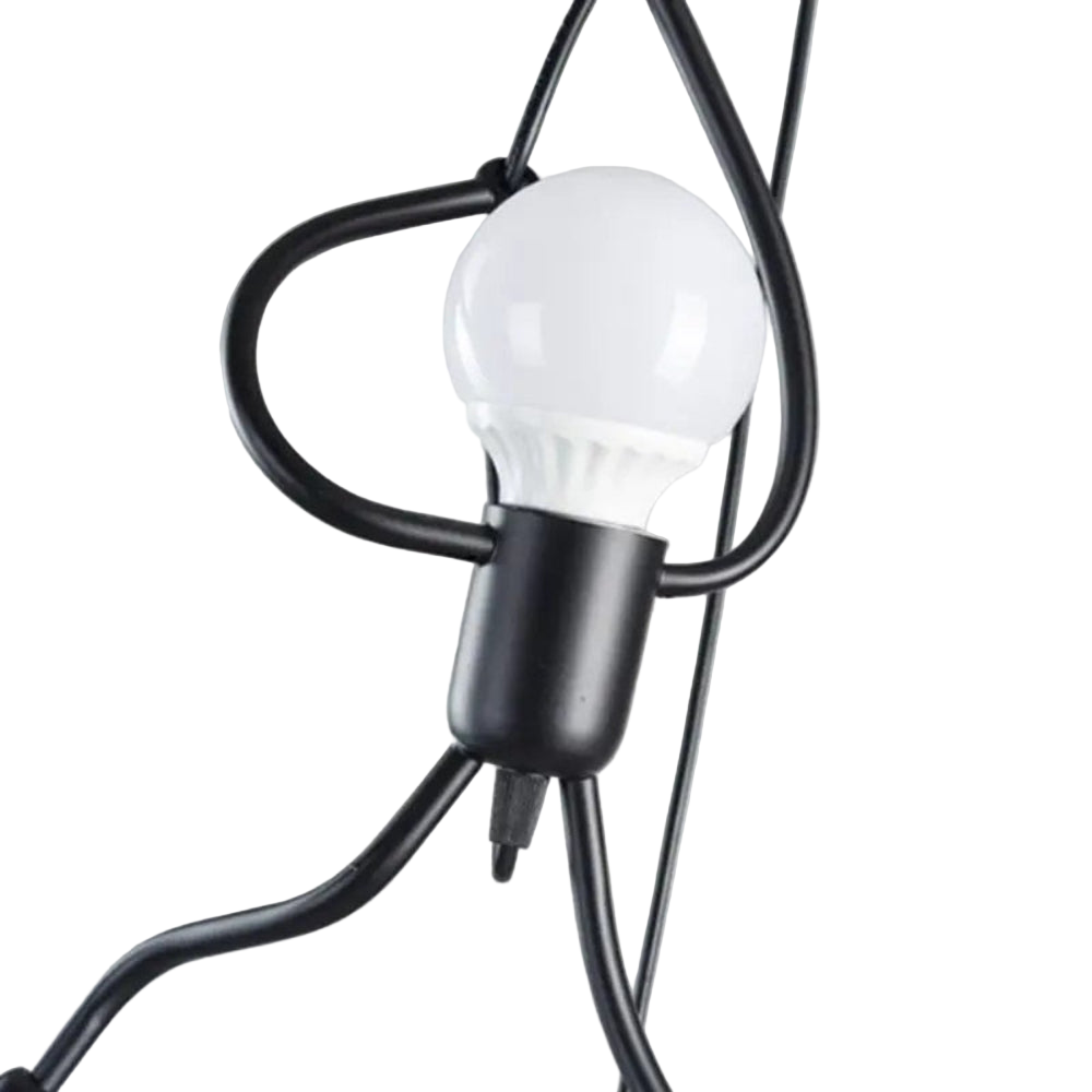 LightBuddy – Retro Deckenleuchte Vintage-Stil Metall Braun fürs Wohnzimmer