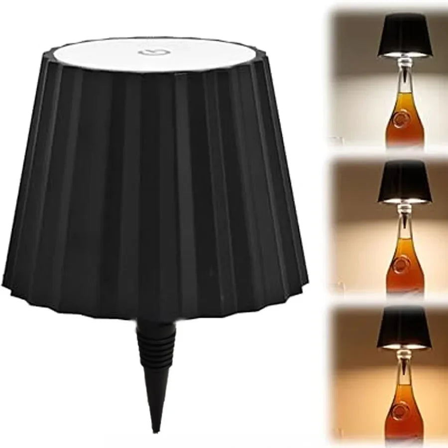 LumiBottle Pro – LED Lampe für Flasche, dimmbar & USB
