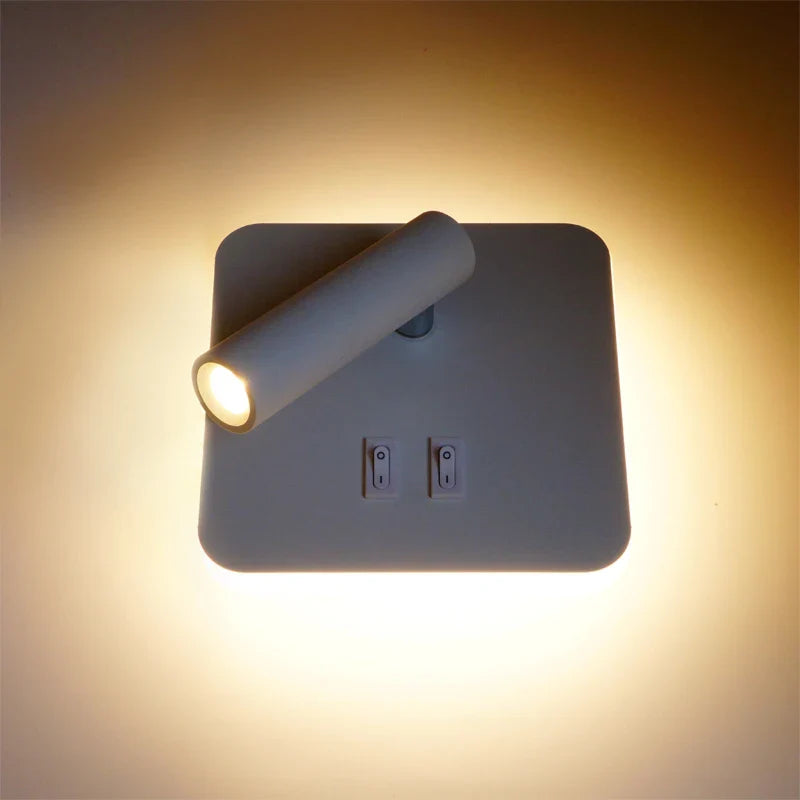 FlexiVibe LED-Wandleuchte mit verstellbarem Winkel