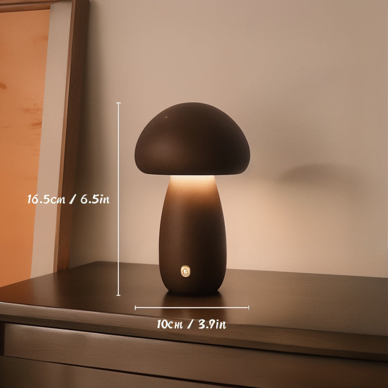 LumiShroom - Stylische USB-aufladbare Tischlampe