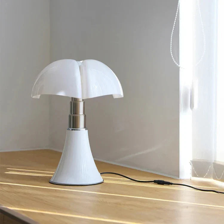RetroLuce Designer-Tischlampe Vintage LED Gold für Wohnzimmer