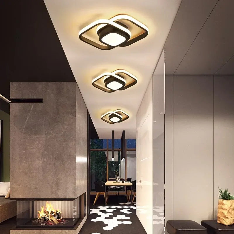 LumoCircles - Kreative LED-Deckenleuchte mit dualen Ringen