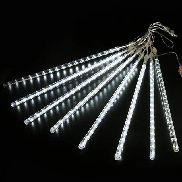 Sternenzauber – Festliche LED-Außenlichter Warmweiß Garten