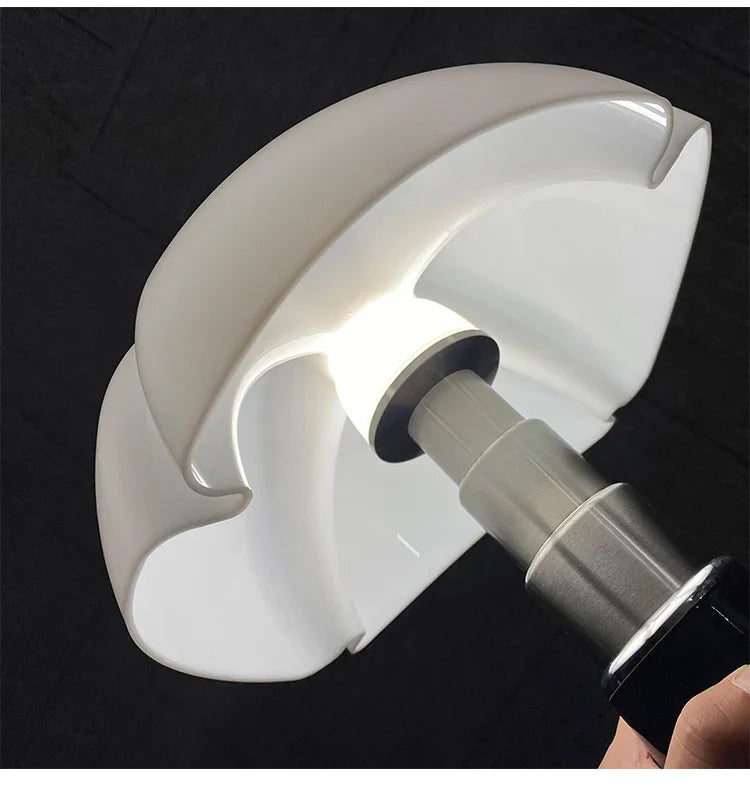 RetroLuce Designer-Tischlampe Vintage LED Gold für Wohnzimmer