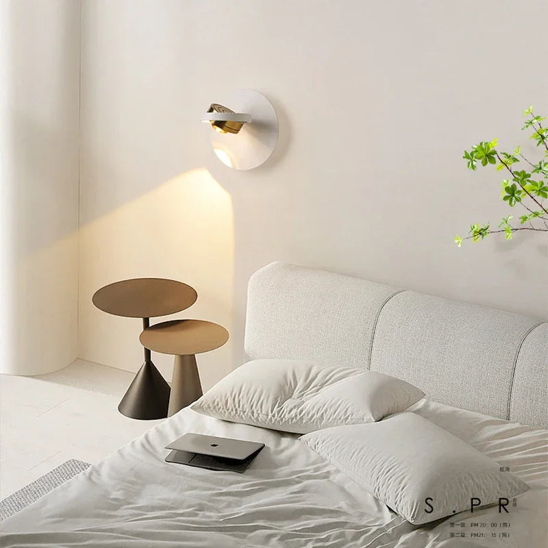 BrillioSpin - Moderne drehbare LED-Wandleuchte