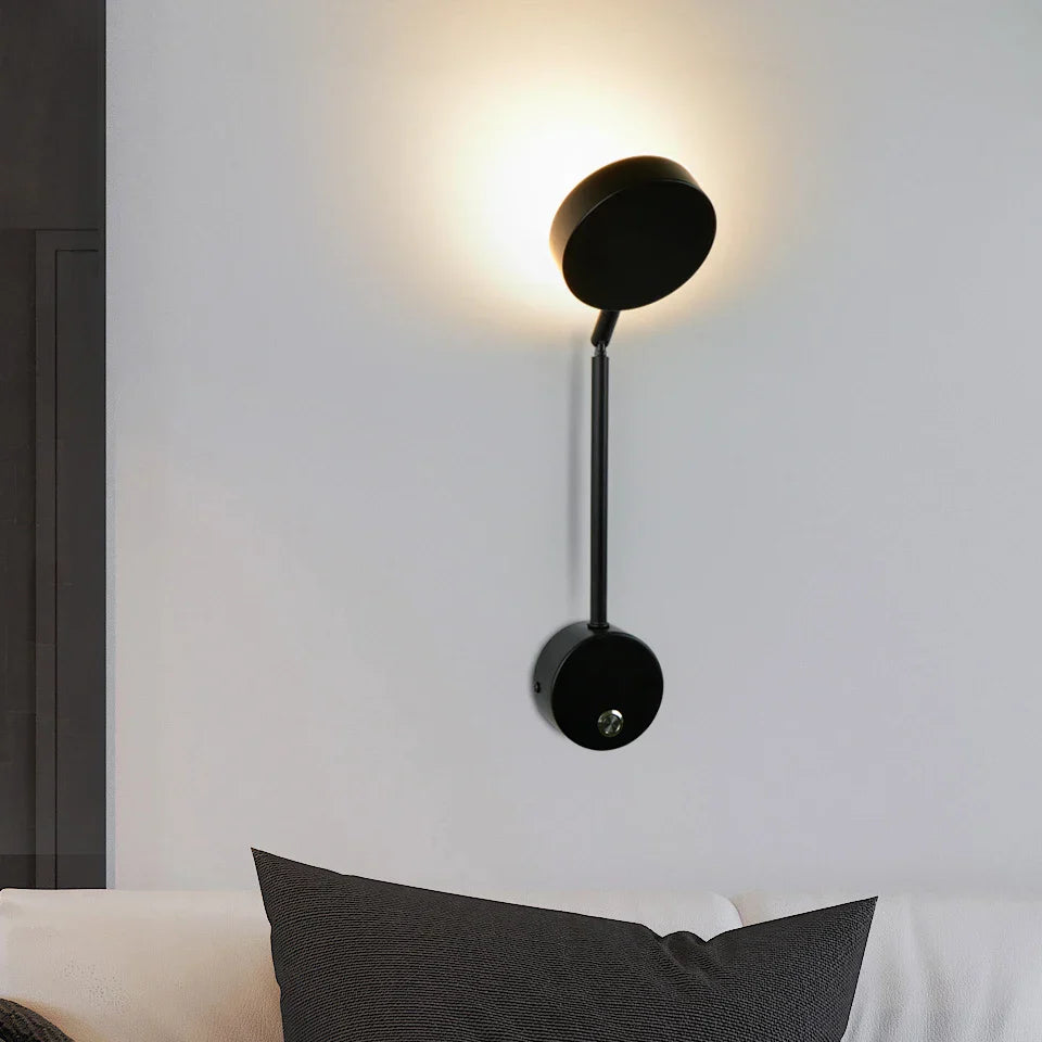 LumoraSpin - Moderne drehbare LED-Lampe