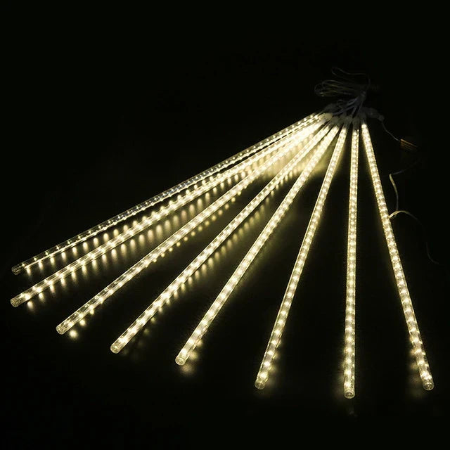 Sternenzauber – Festliche LED-Außenlichter Warmweiß Garten