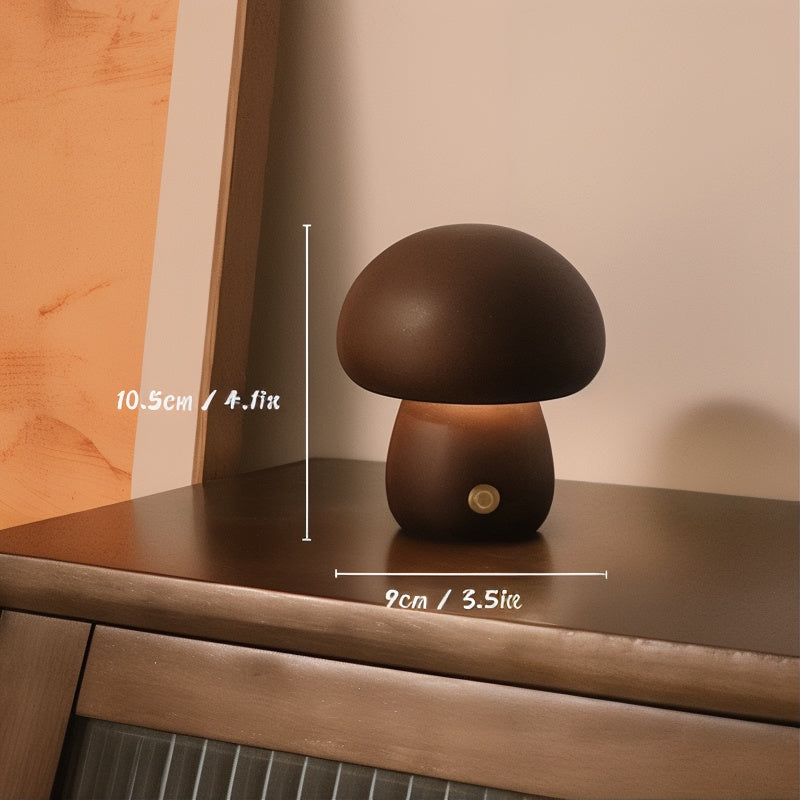 LumiShroom - Stylische USB-aufladbare Tischlampe