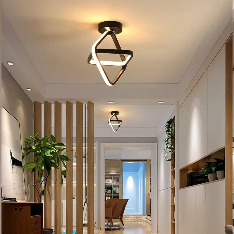 LumoCircles - Kreative LED-Deckenleuchte mit dualen Ringen