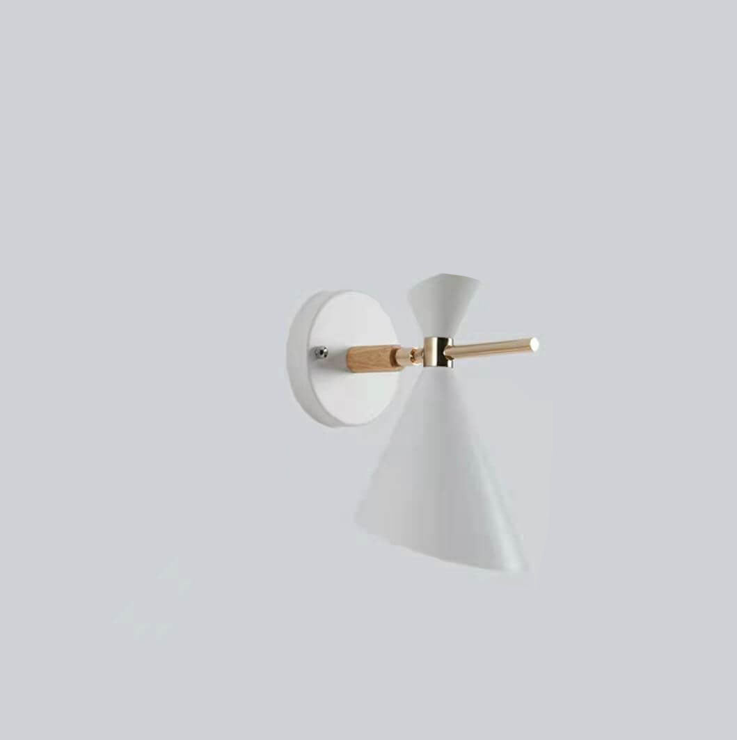 Nordic One - Wandleuchte mit Uhr - Elegant und funktionell