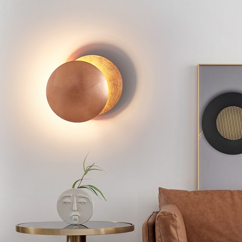 Soluno Wandleuchte – Solar, Eclipse-Design, Schwarz, Für Garten