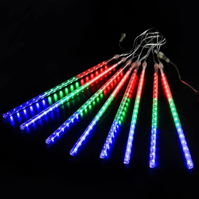 Sternenzauber – Festliche LED-Außenlichter Warmweiß Garten