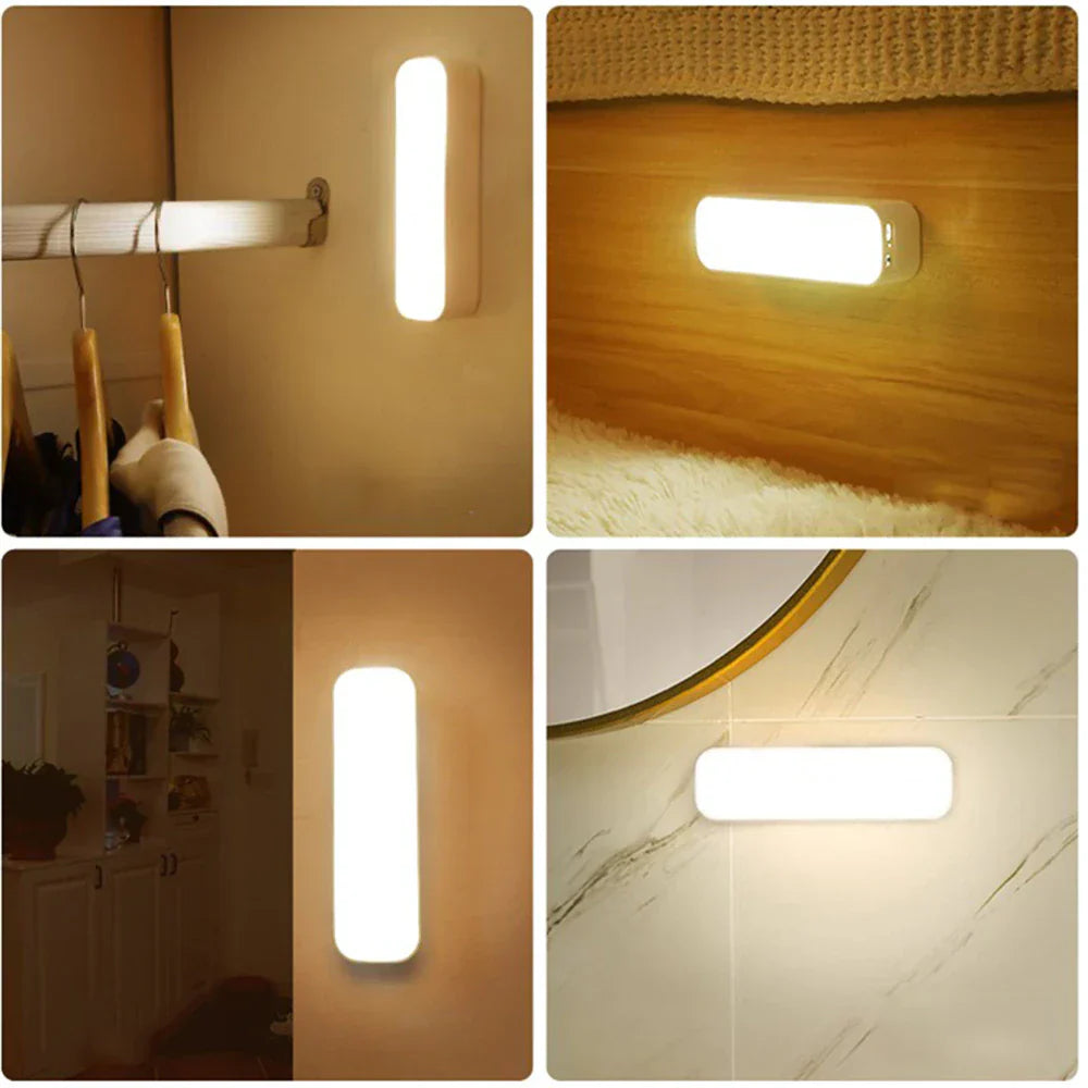 MotionLuxe – USB-Aufladbare Wandleuchte mit Bewegungssensor
