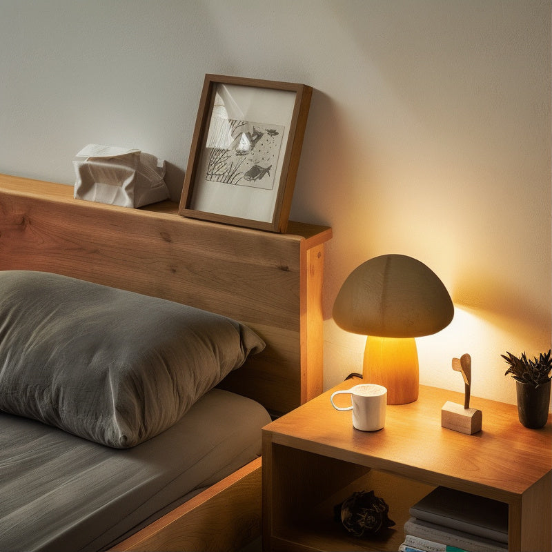 LumiShroom - Stylische USB-aufladbare Tischlampe
