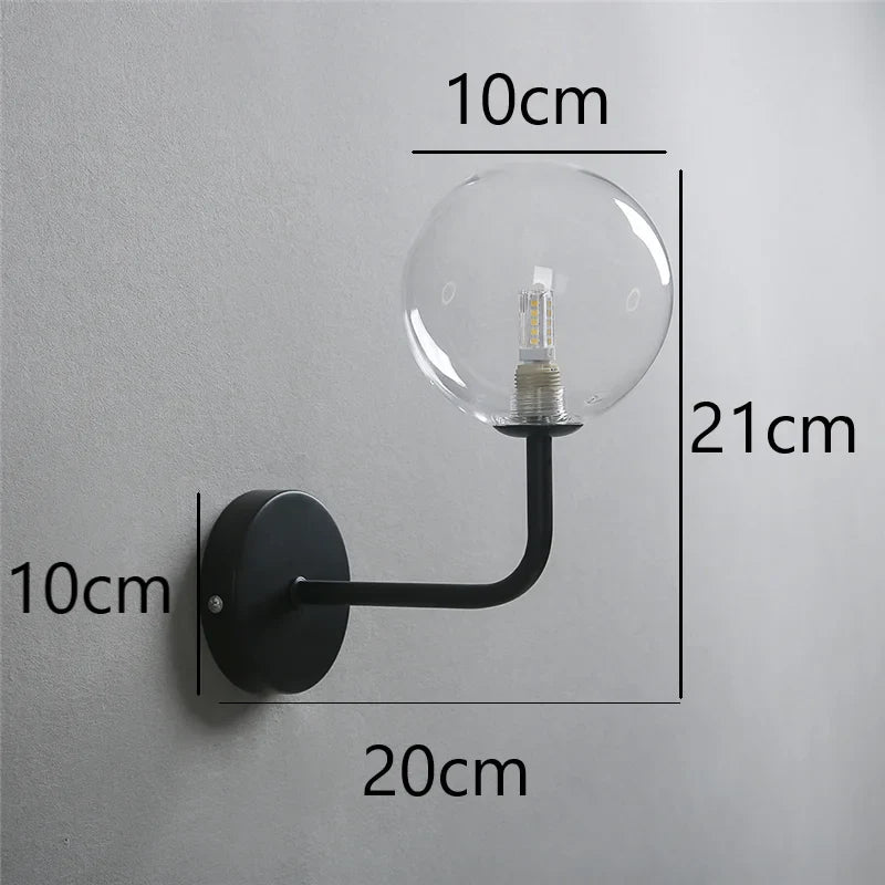 CrystalBeam – LED-Wandleuchte für das Wohnzimmer