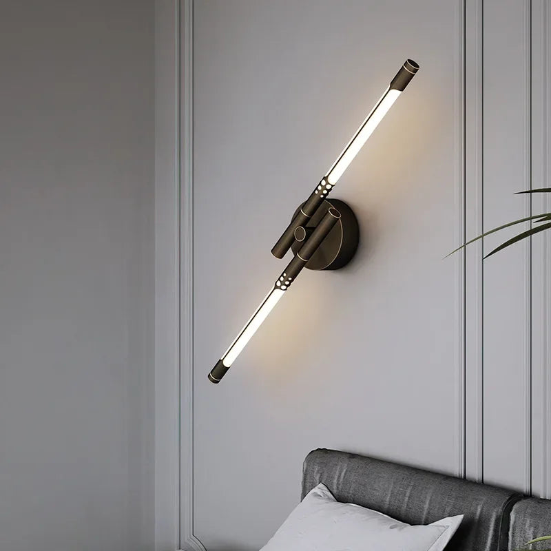 GlowVance - Moderne LED-Wandkandelaber