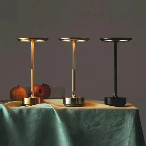 Glimmera | Kabellose Aufladbare Tischlampe mit Dimmbarer Helligkeit