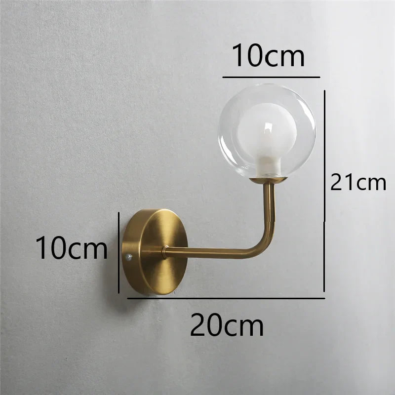 CrystalBeam – LED-Wandleuchte für das Wohnzimmer