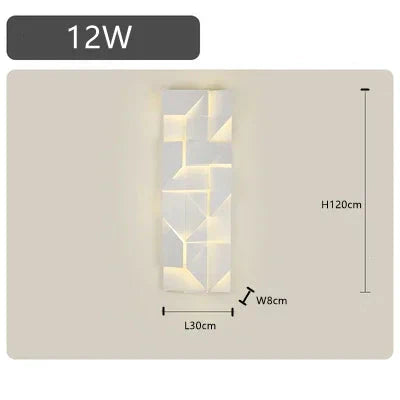 BrillEdge LED-Wandleuchte – Modernes Design & Warmes Licht für Flur & Schlafzimmer