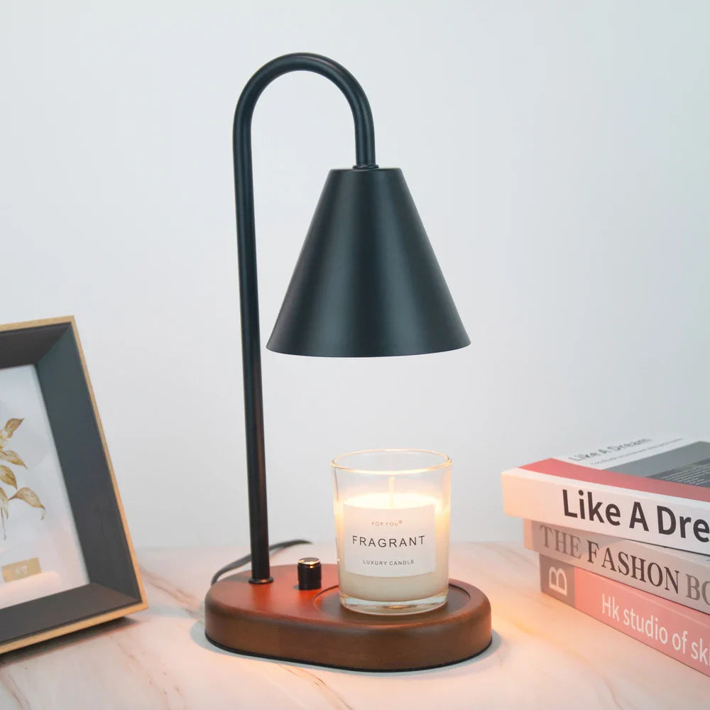 Aromalamp Deluxe I Lampe mit Duftkerze