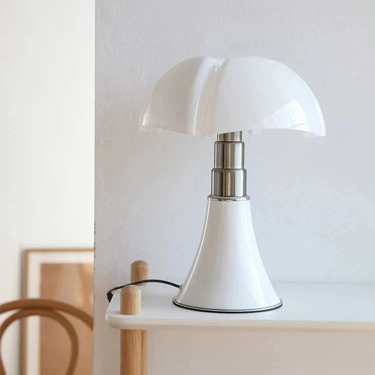 RetroLuce Designer-Tischlampe Vintage LED Gold für Wohnzimmer