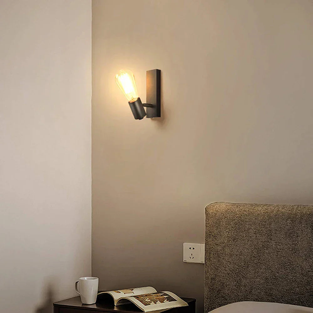 GlowHeritage Retro LED-Wandleuchte – Vintage Look für Wohnzimmer & Schlafzimmer