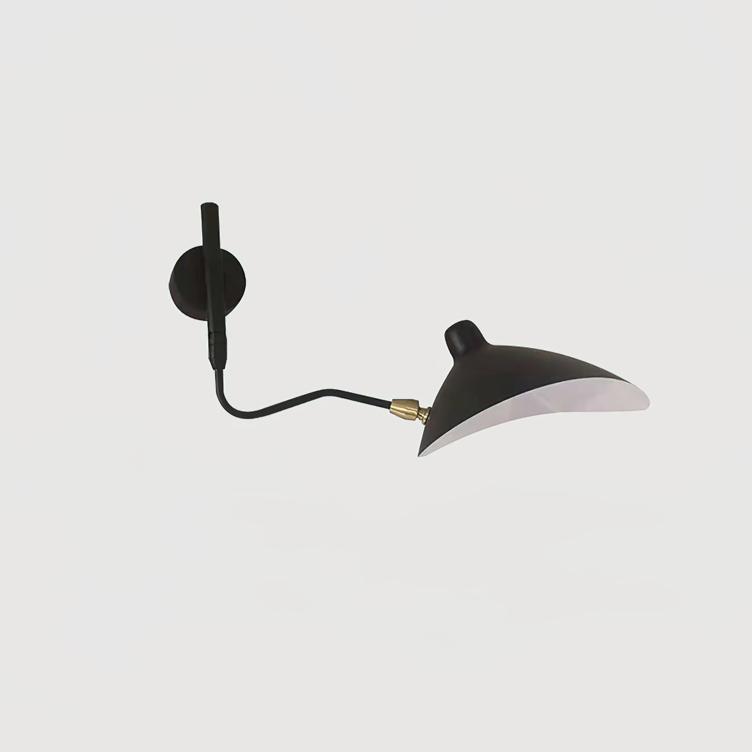 SerenLuce Wandleuchte – Modern, Gelenkarm, Schwarz, Für Wohnzimmer
