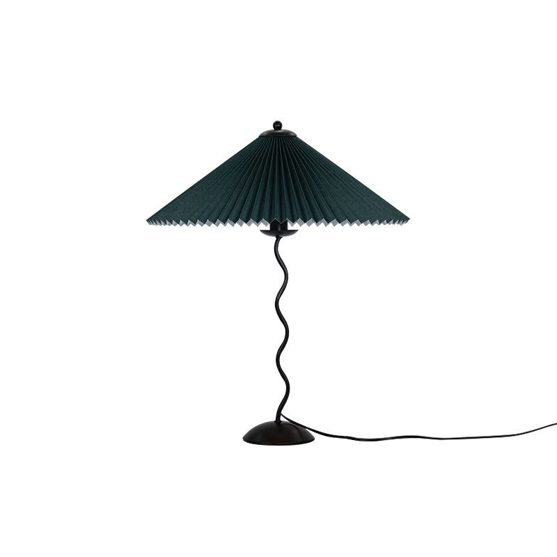 CurveLicht Design-Tischlampe – LED, Wellenform, Schwarz, für Wohnzimmer