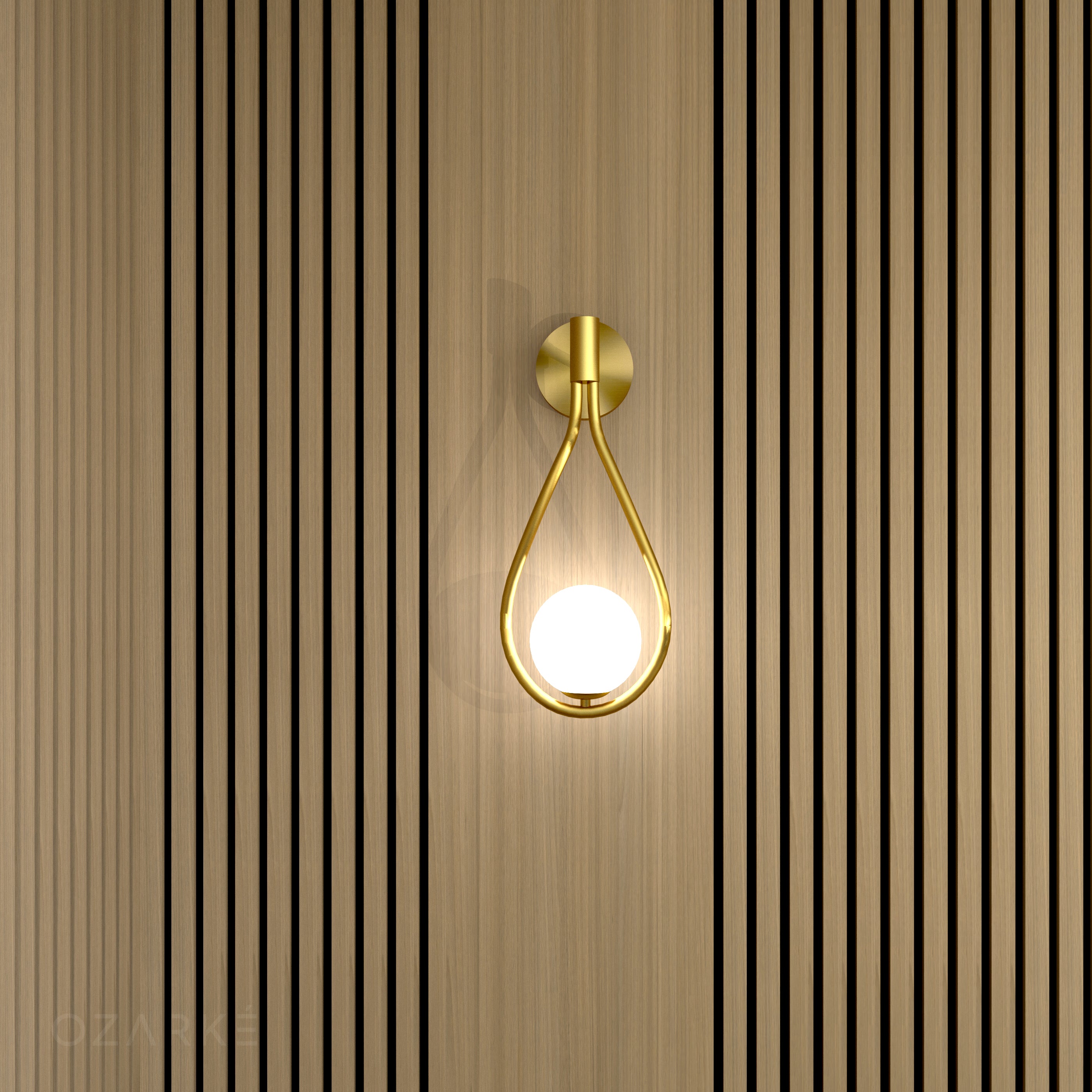 Droplume – Minimalistische LED-Wandleuchte