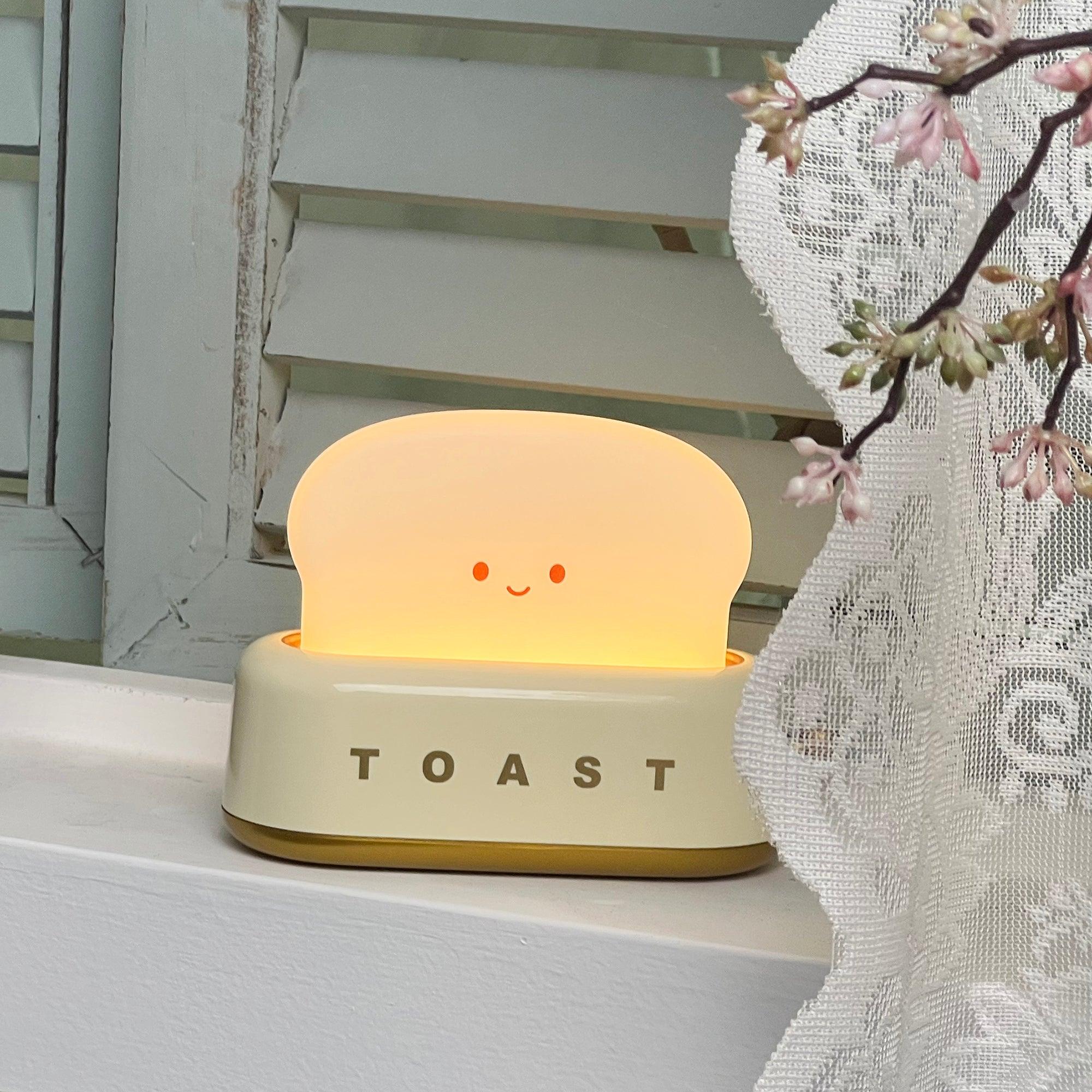 GlowToast Modern LED Tischlampe – Akku Weiß Terrasse