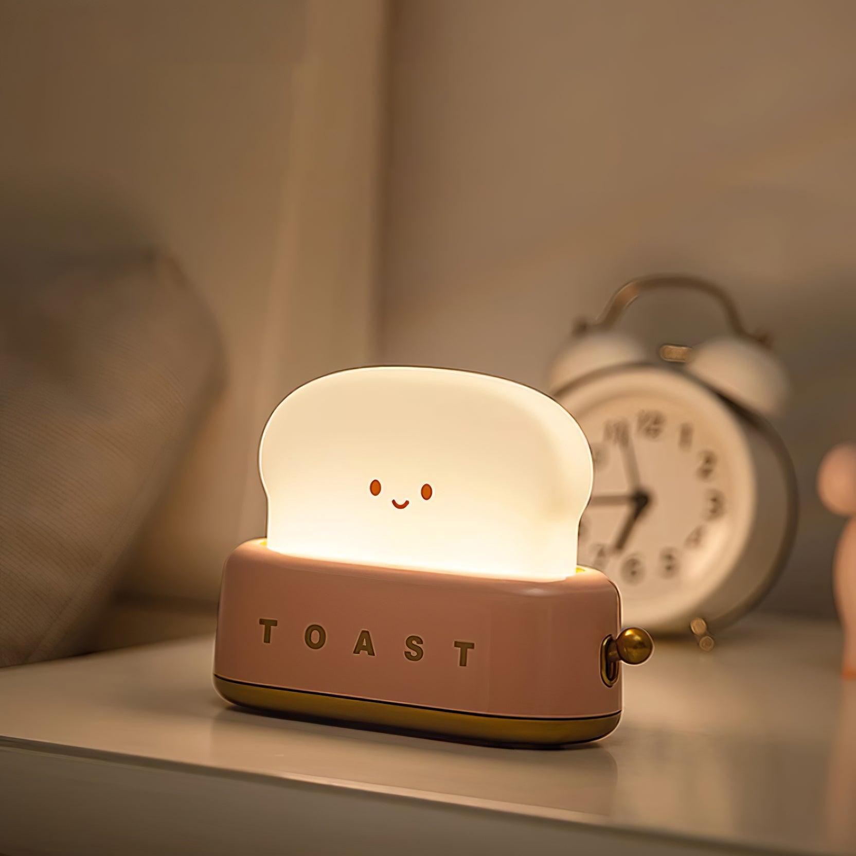 GlowToast Modern LED Tischlampe – Akku Weiß Terrasse