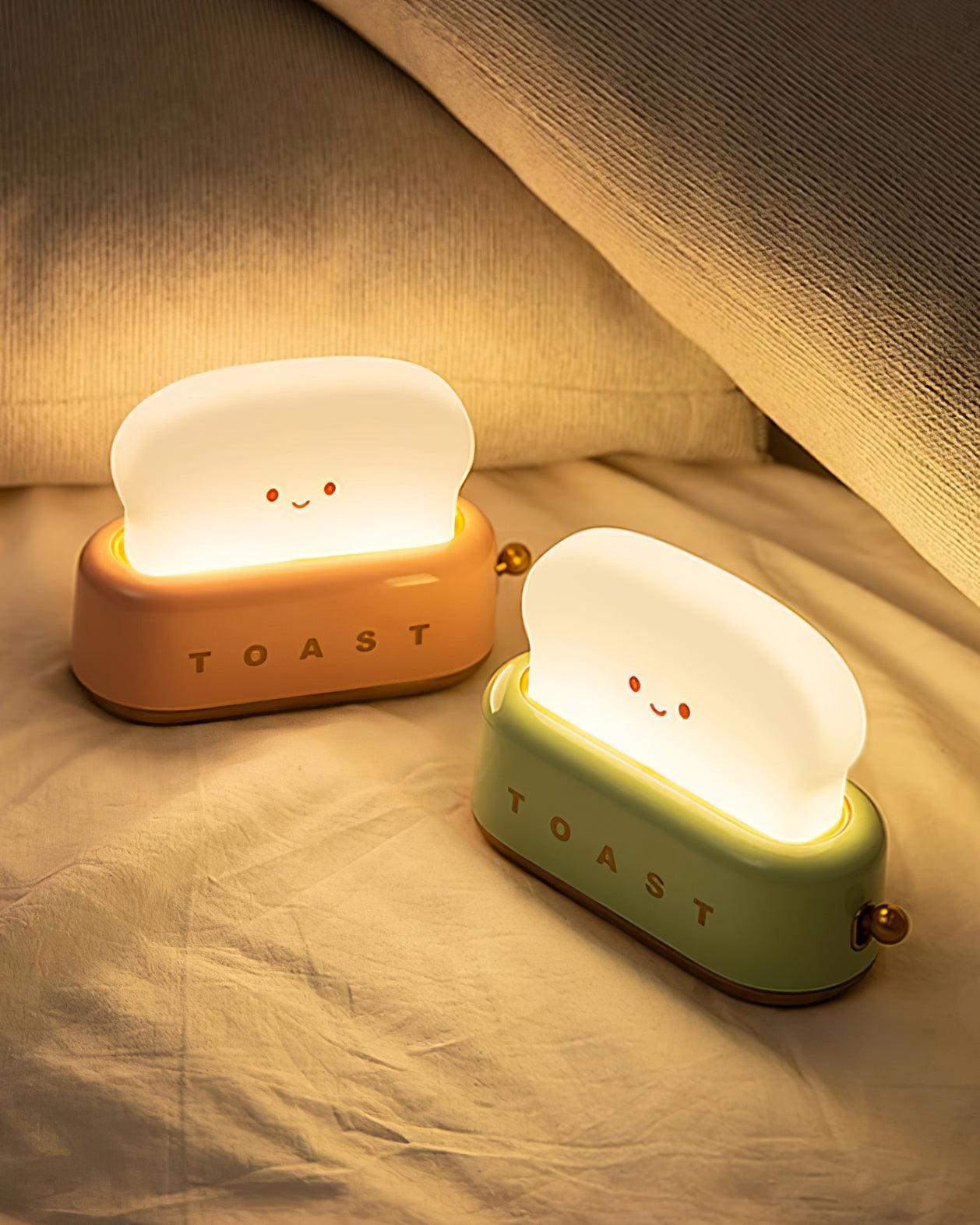 GlowToast Modern LED Tischlampe – Akku Weiß Terrasse