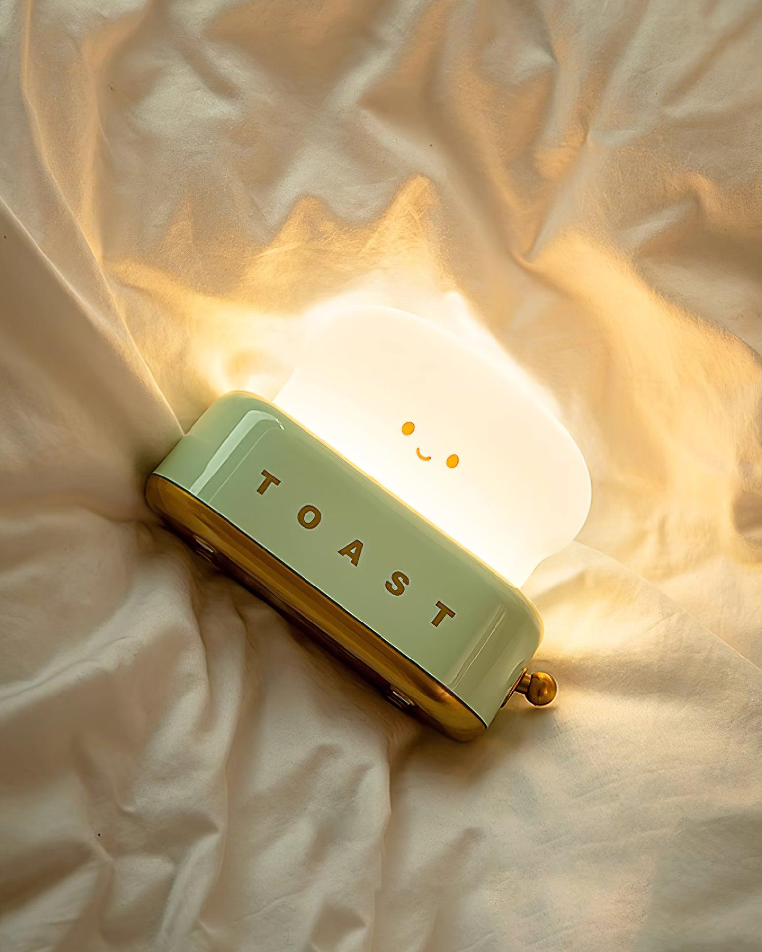 GlowToast Modern LED Tischlampe – Akku Weiß Terrasse