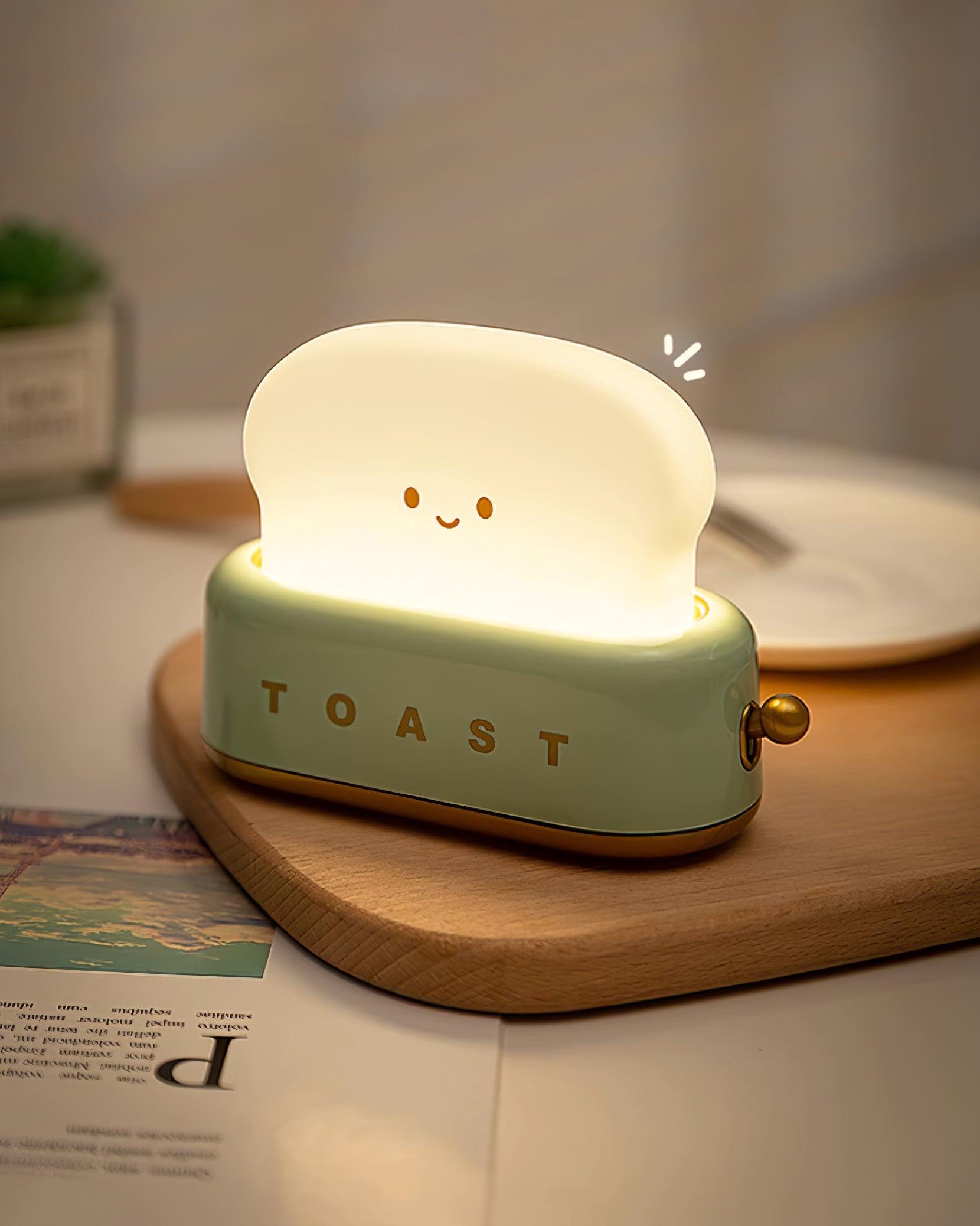 GlowToast Modern LED Tischlampe – Akku Weiß Terrasse