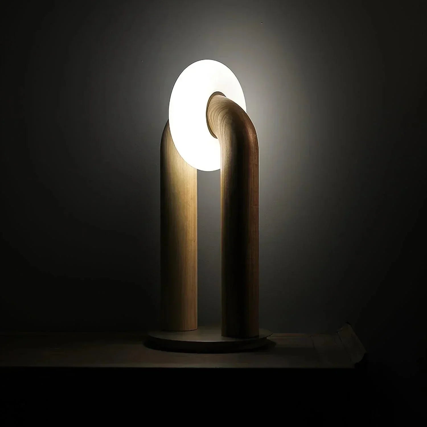ArchGlow – Kabellose LED-Tischlampe modern dimmbar Weiß Wohnzimmer