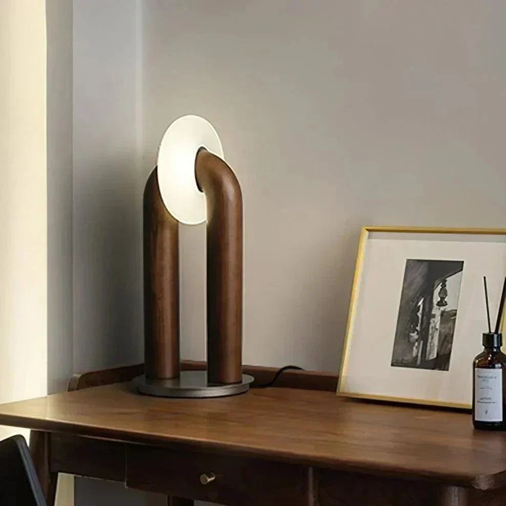 ArchGlow – Kabellose LED-Tischlampe modern dimmbar Weiß Wohnzimmer