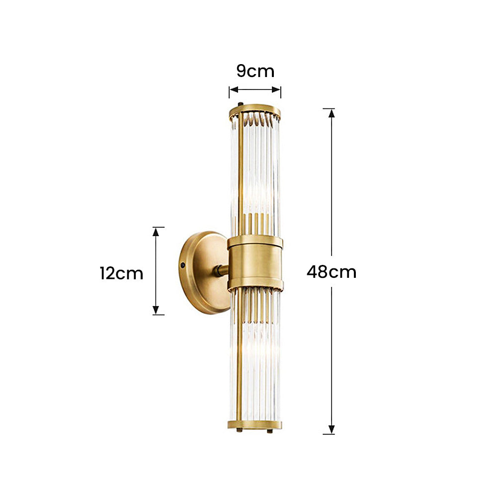 Gildora - LED Wandleuchte Goldene Eleganz & Warmes Licht