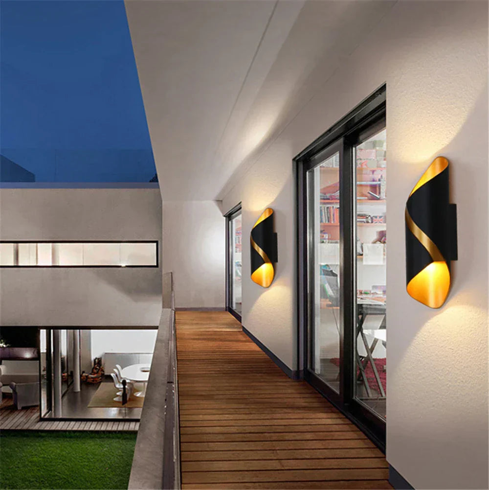 WeatherBright – LED Außenwandleuchte wasserdicht für Garten & Terrasse