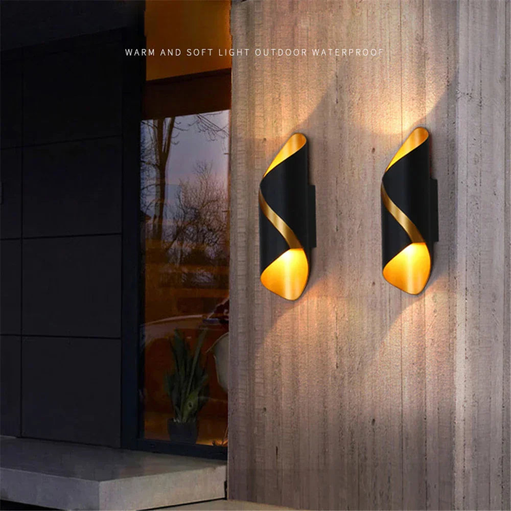 WeatherBright – LED Außenwandleuchte wasserdicht für Garten & Terrasse