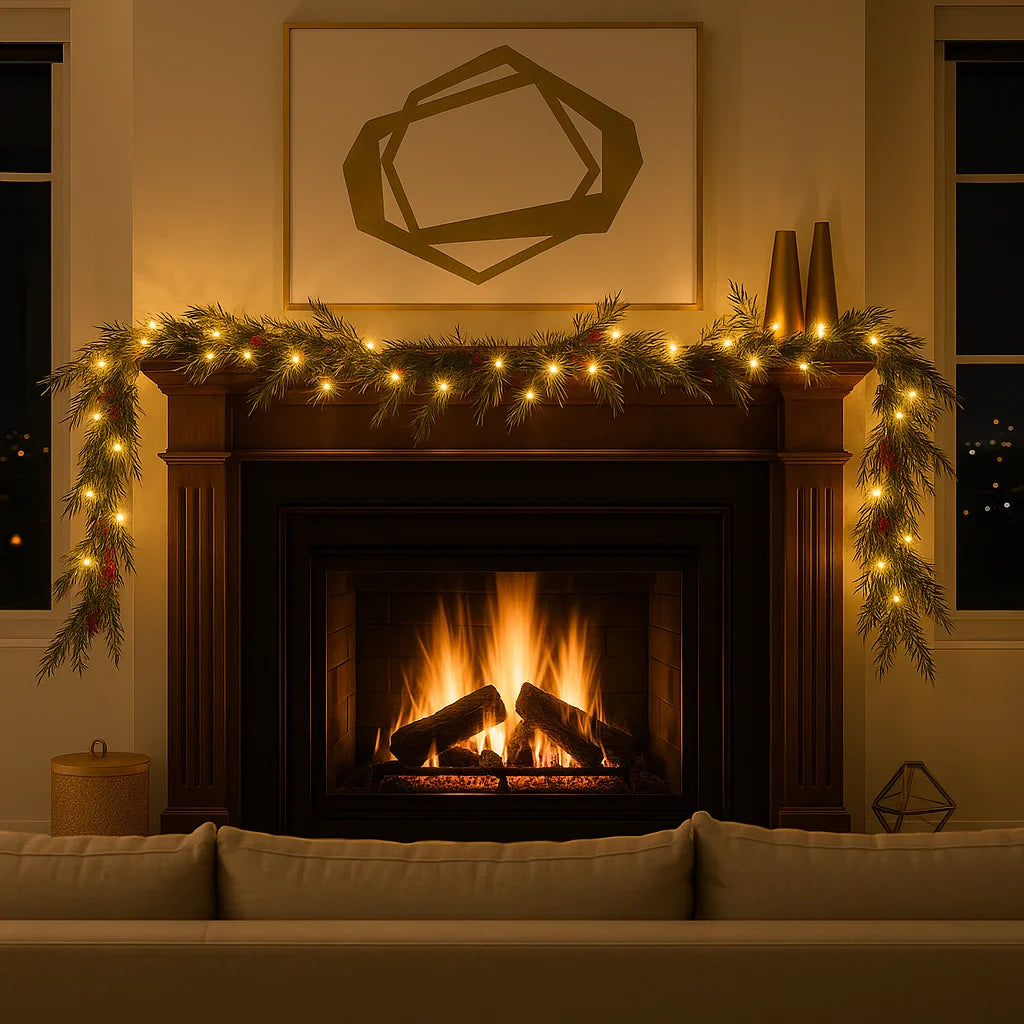 LumiBerry Girlande – LED-Dekolicht warmweiß für Innenräume