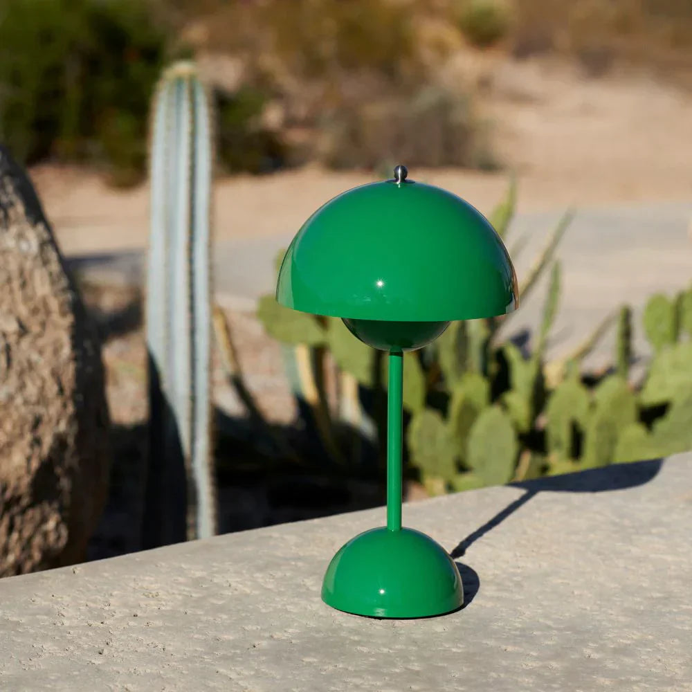 Mondschein – Moderne LED-Tischlampe dimmbar Weiß Wohnzimmer